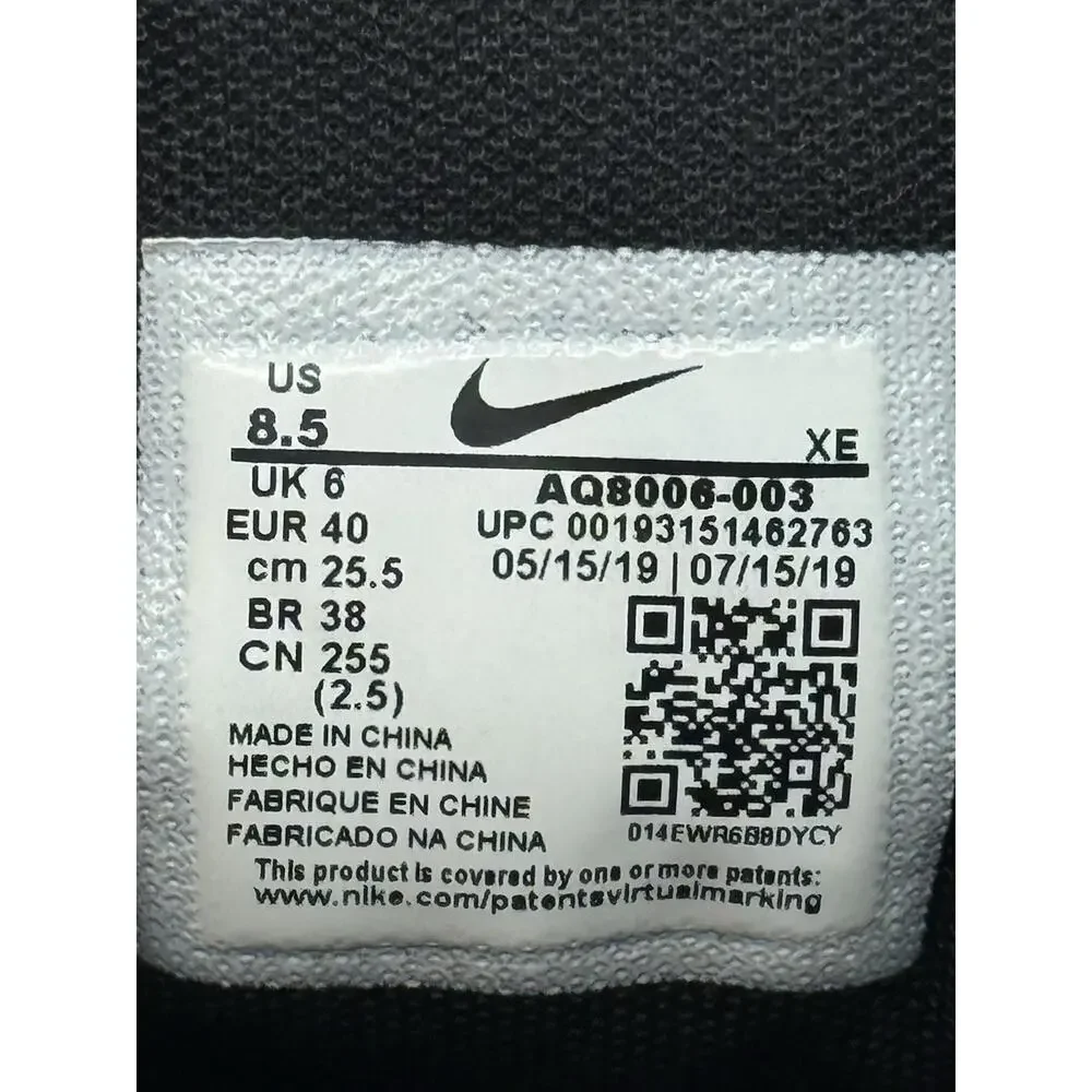 Nike Air Zoom Pegasus 36 Shield womens 8.5 Cool Grey Black Water Resistant